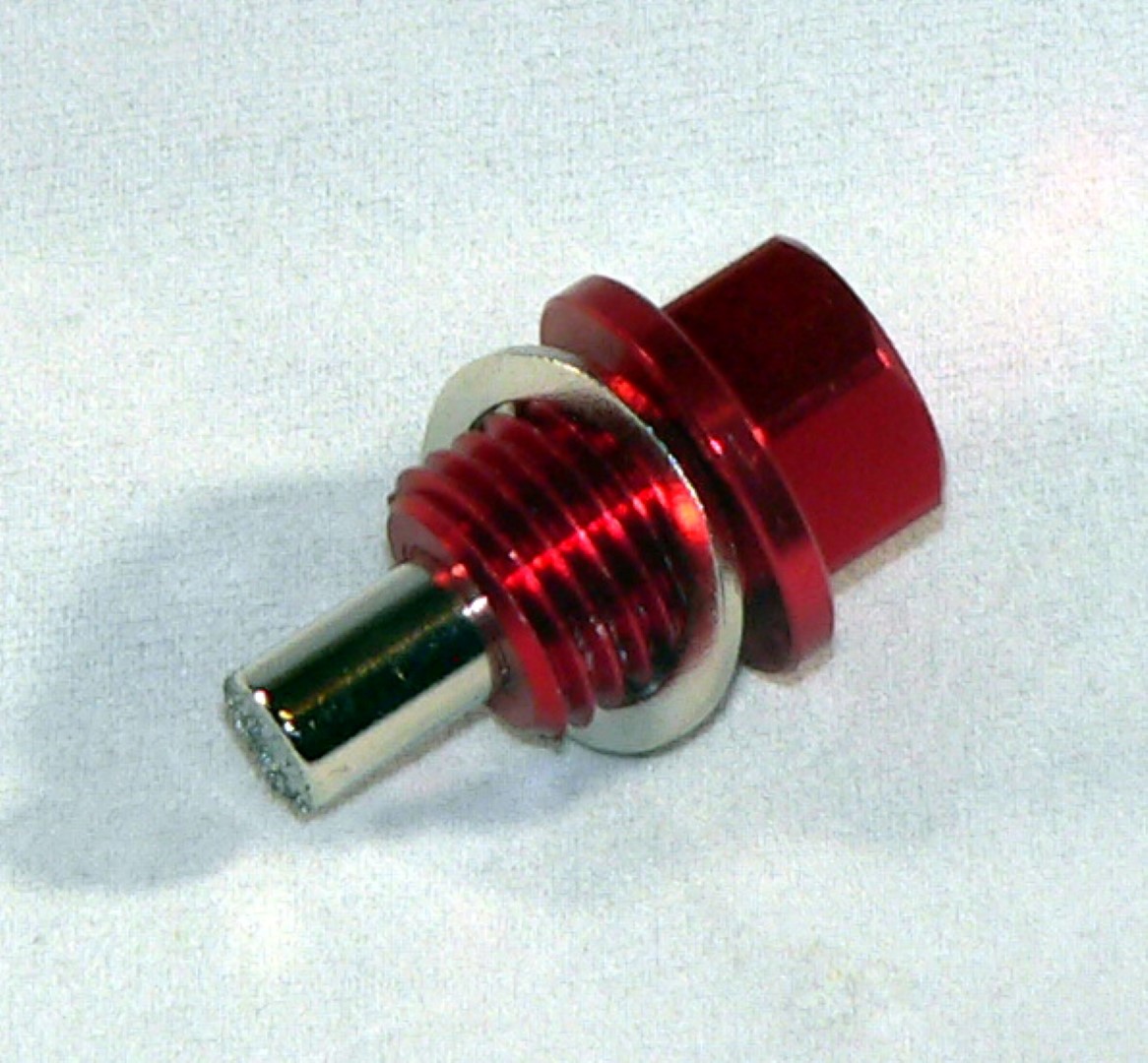 M14x1.5 Red Magnetic Oil Plug